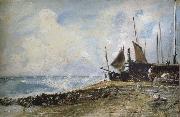 John Constable Brighton Beach oil